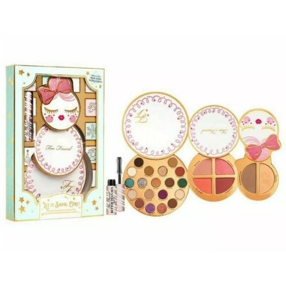 NEW Too Faced Holiday 2019 Let It Snow Girl Limited Edition Makeup Collection - Picture 13 of 14
